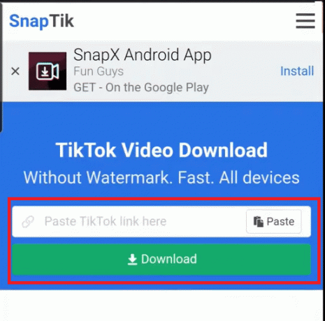 다운로드를 탭하십시오 | 워터마크 없이 TikTok에 비디오를 저장하는 방법