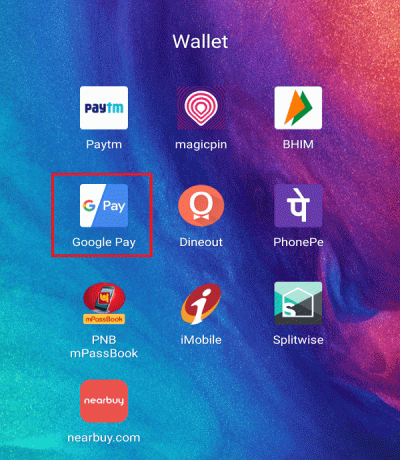 Öppna Google Pay på din Android-enhet