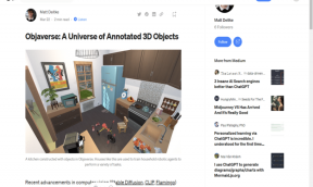 AI2 pristato „Objaverse“ su 800 000 ir daugiau anotuotų 3D objektų