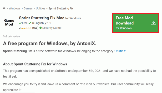 Verwenden Sie Sprint-Stuttering-Mods. Beheben Sie das Stottern von Fallout 4 unter Windows 10
