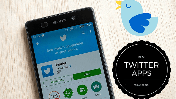 საუკეთესო Android Twitter აპლიკაციები