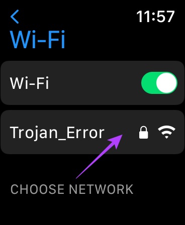 Selectați rețea Wi-Fi