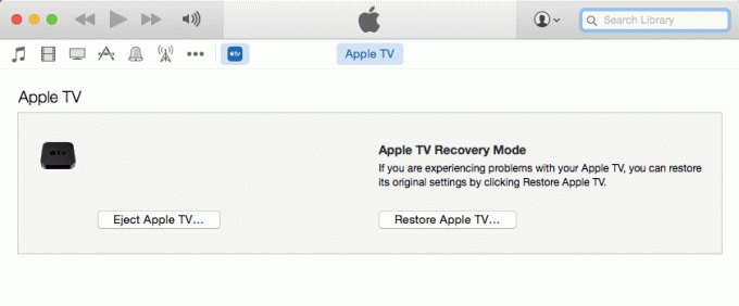 Mode Pemulihan iTunes TV Apple