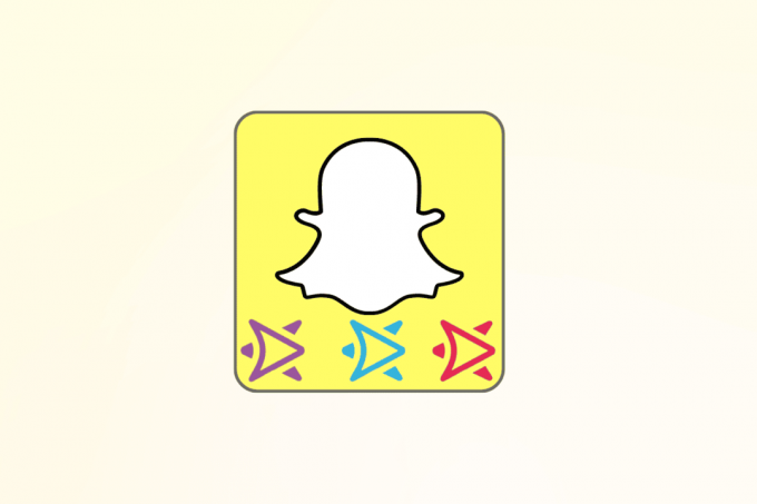 Vad betyder de två pilarna på Snapchat
