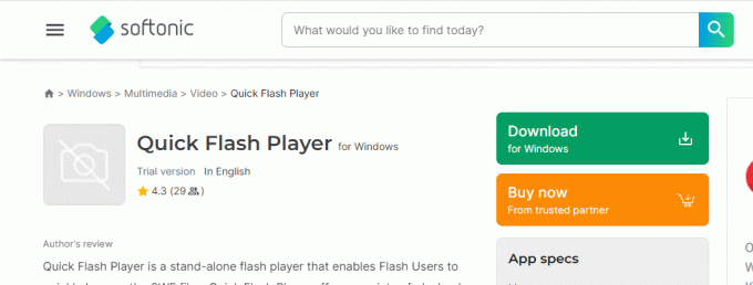 Schneller Flash-Player