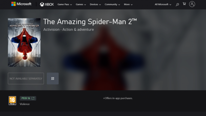 Čudesni Spider-Man 2 Xbox