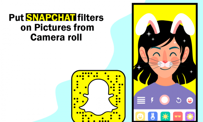 Как да поставите Snapchat филтри върху снимки от Camera Roll