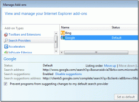 Sådan ændres standard søgeudbyder i Internet Explorer