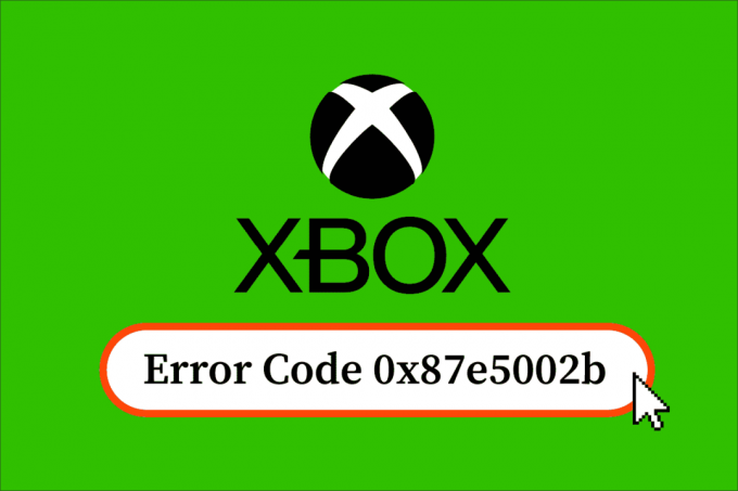 Corrigir o código de erro do Xbox 0x87e5002b