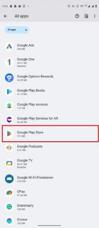 اضغط على متجر Google Play. إصلاح مشكلة عدم تحديث WebView لنظام Android