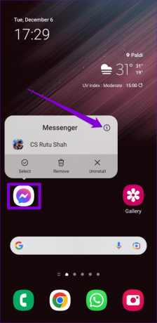 Informationen zur Messenger-App