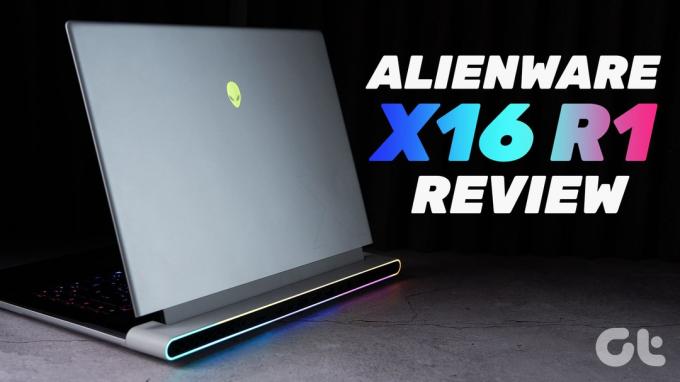 Dell Alienware X16 R1 Review weergegeven