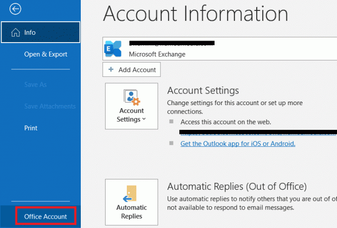 เลือกบัญชี Office 14 วิธีในการแก้ไขข้อผิดพลาด Outlook Disconnected