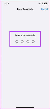 Geben Sie Ihr Passwort ein