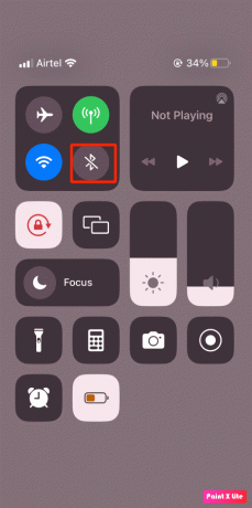 érintse meg a Bluetooth ikont