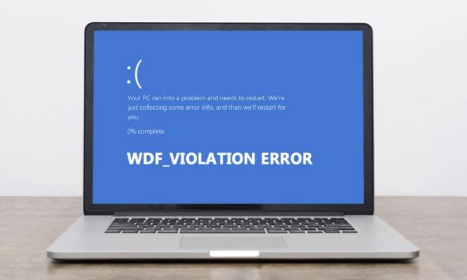 Hvordan fikse WDF_VIOLATION-feil i Windows 10