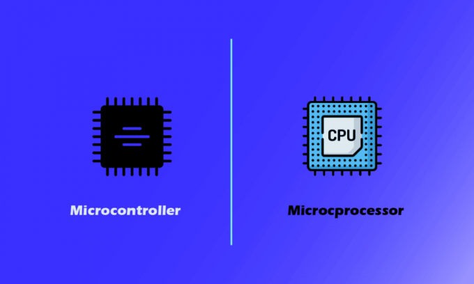 Qual é a diferença entre microprocessador e microcontrolador?