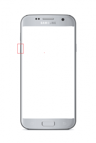 nospiediet skaļuma samazināšanas pogu Samsung Android viedtālrunī. Kas ir Odina režīms