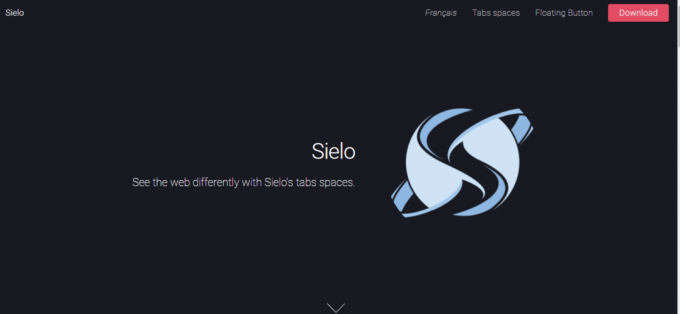 Officiel hjemmeside for Sielo Browser
