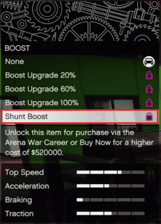 Shunt-Boost in GTA 5