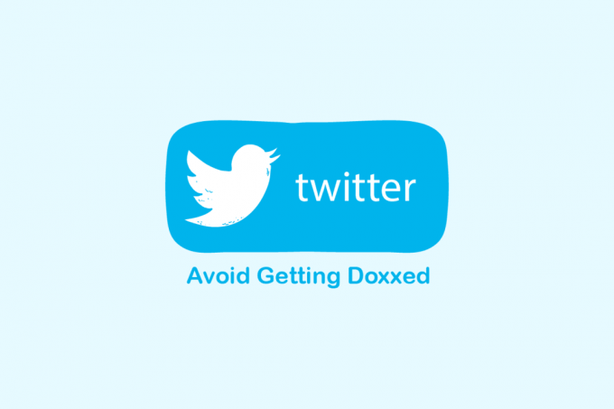 트위터에서 Doxxed를 피하는 방법