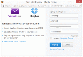 Интегрирайте Dropbox с Yahoo Mail за изпращане на големи прикачени файлове