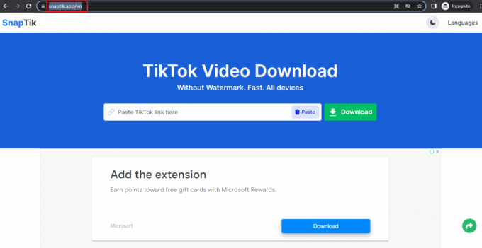 SnapTikApp-Homepage. 21 Bester TikTok HD-Video-Downloader