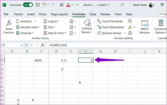Wybierz komórkę w Excelu