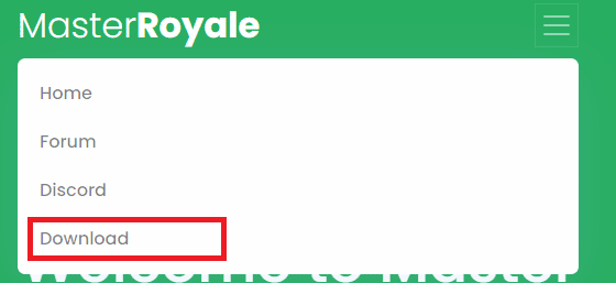 Bakstelėkite Atsisiųsti | Kaip atsisiųsti „Master Royale“ į „iPhone“.