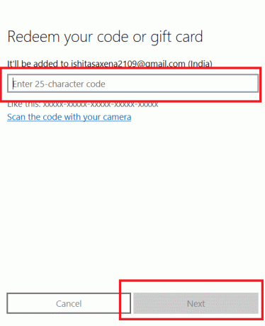 Ange kod popup. Hur man löser in ett presentkort på ett Microsoft-konto