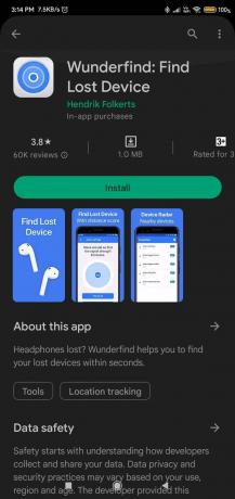 Wunderfind: Kayıp Cihazı Bul Google Play Store