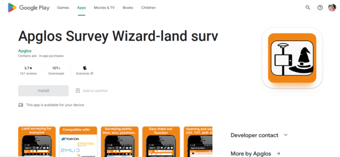 Apglos Survey Wizardland - обзор. 24 лучших приложения для топографической съемки