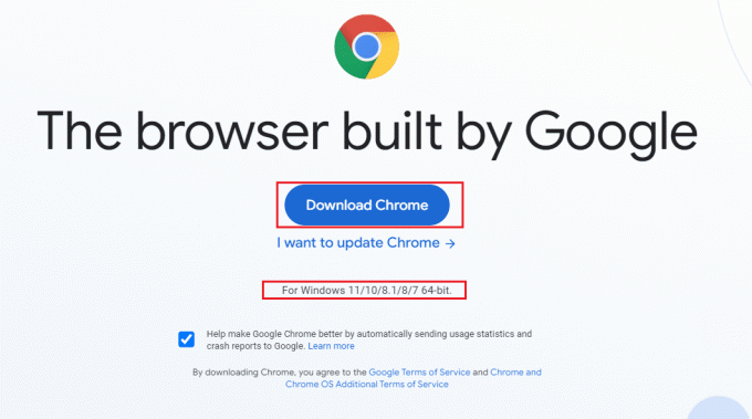 preuzmite 64-bitnu verziju Google Chromea sa službene web stranice