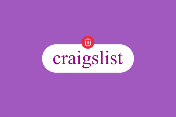 Come eliminare l'account Craigslist