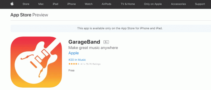 GarageBand من Apple