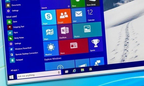 بحث Windows 10
