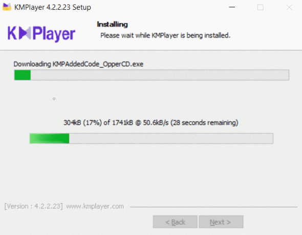 Installera KM Player på Windows 10