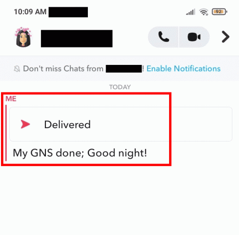 GNS στο Snapchat