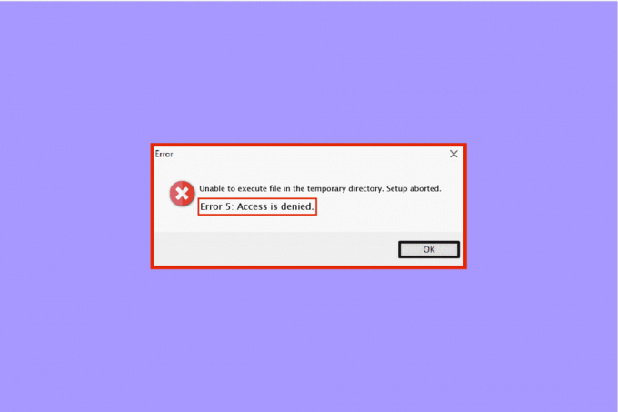 Ištaisykite sistemos klaidą 5 Prieiga uždrausta sistemoje „Windows 10“.
