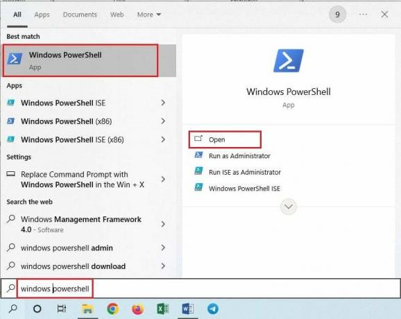 Windows PowerShell खोलें। विंडोज 10 पर काम नहीं करने वाली एंटर की के लिए 8 फिक्स