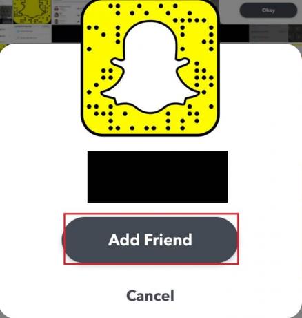 הקש על הוסף חבר. כיצד לראות את ספירת העוקבים של Snapchat