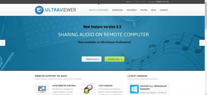 hemsida för ultraviewer. 26 bästa gratis TeamViewer-alternativen