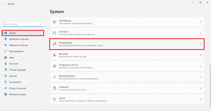 Oplossen van problemen in de instellingen. Hoe te repareren dat de webcam niet werkt op Windows 11