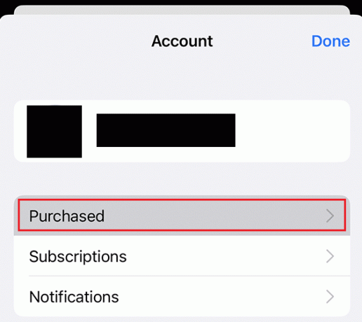 Tryk på Køb | slet udløbet abonnement iOS