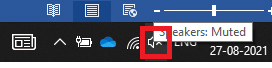 Haga clic con el botón derecho en el icono de SONIDO en la barra de tareas. Reparar el sonido sigue cortándose en Windows 10
