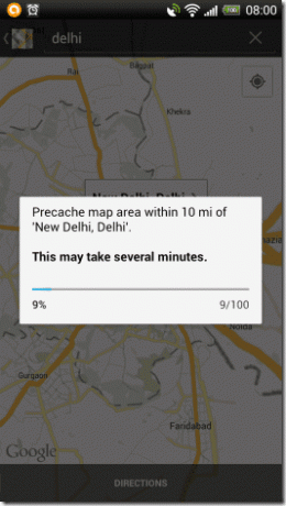 Χάρτες Google για Android 8