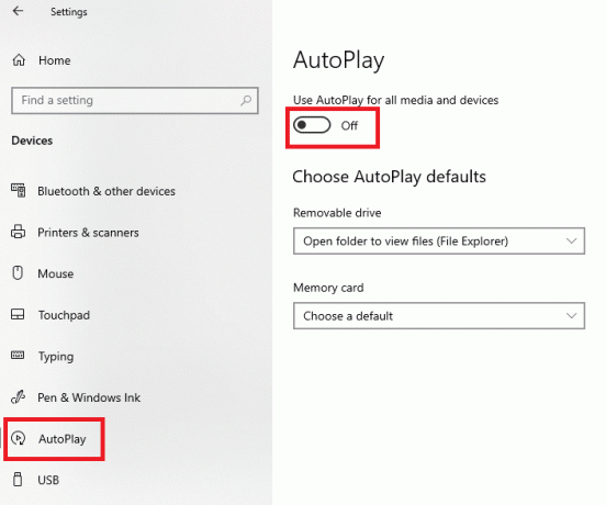 Onemogućite značajku AutoPlay. Popravite nesinkronizirani audio video Netflix na računalu sa sustavom Windows 10
