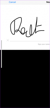 Luo allekirjoituksesi iPhonella tai Ipad 2:lla