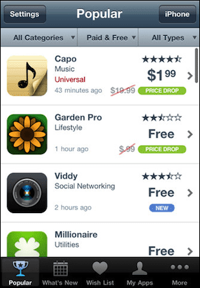 App Shopper 11