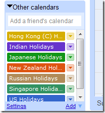 Ostali kalendari